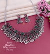 Navratri Special Oxidised Ornaments Silver Hasadi Set Wholesale Shop In Surat
